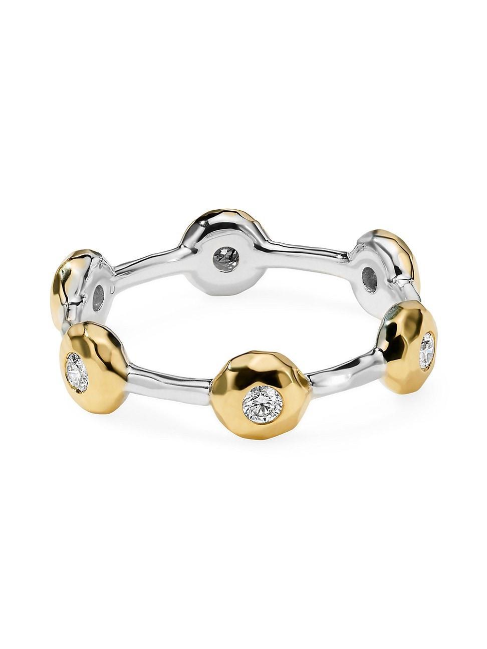 Womens Stardust Chimera Stardust Paparazzi 18K Gold, Diamond & Sterling Silver Ring Product Image