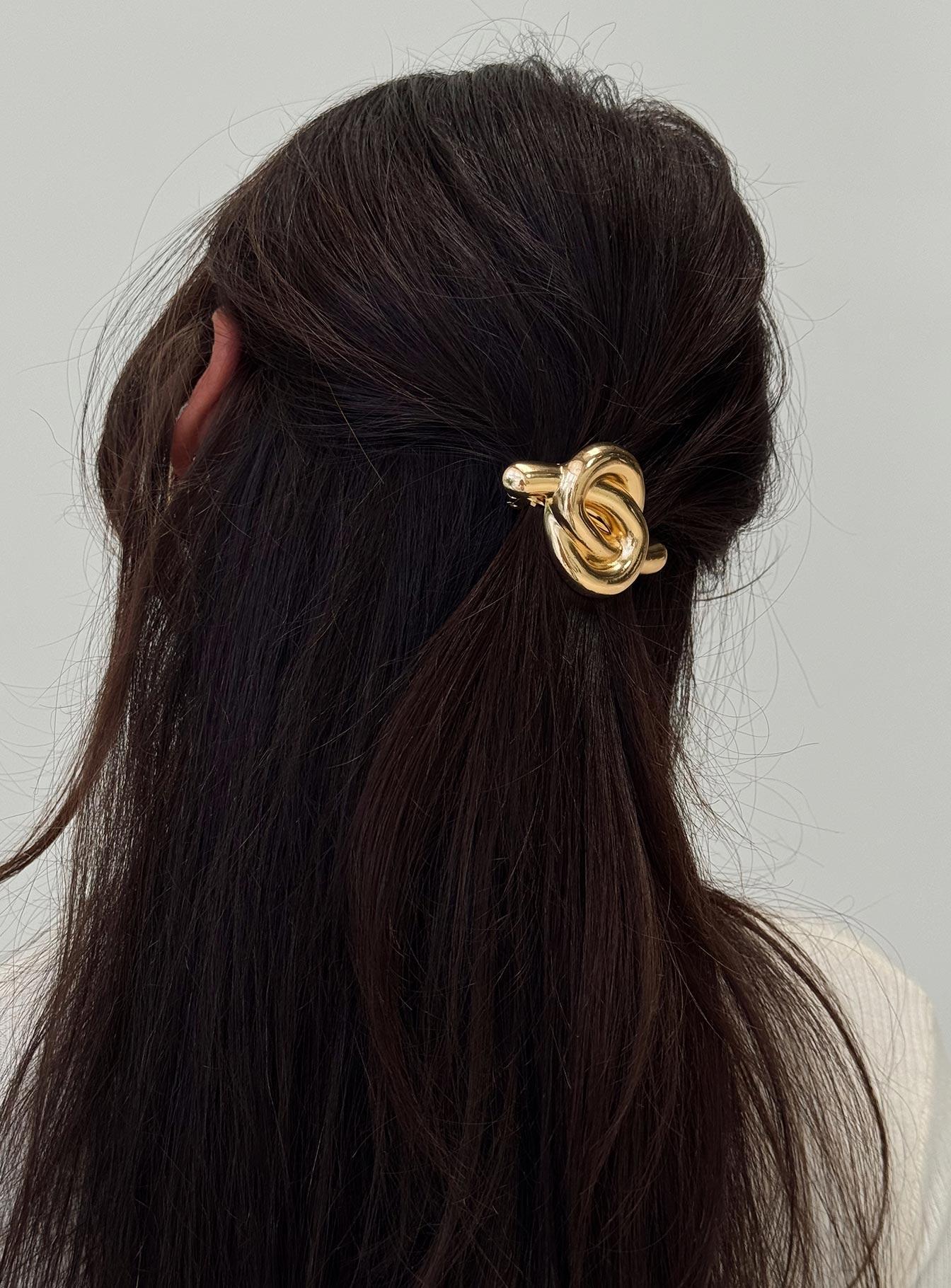 Salacia Hair Clip Gold Product Image