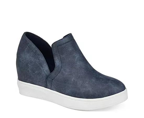 Journee Collection Womens Cardi Wedge Sneaker Product Image