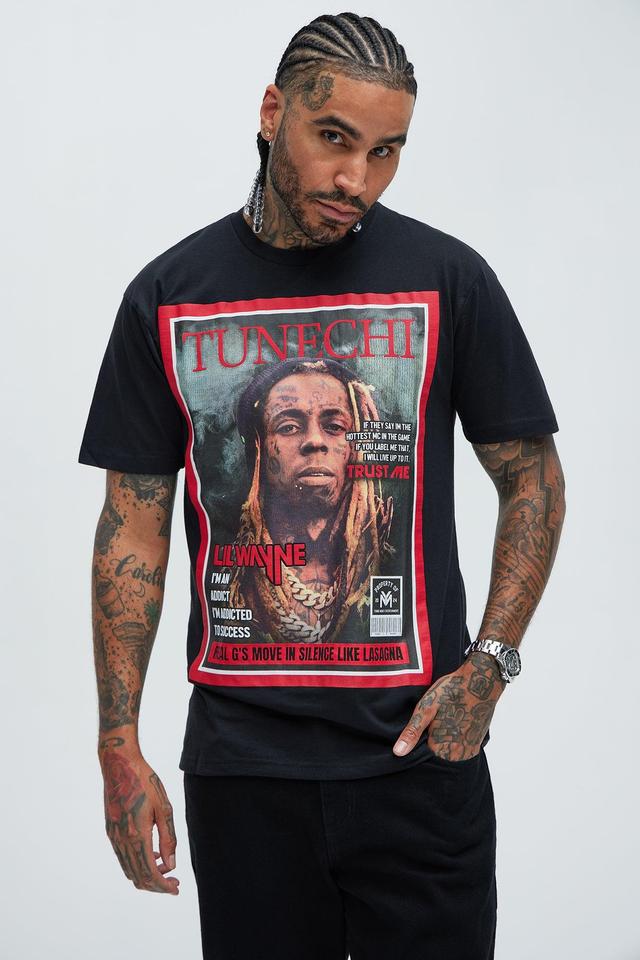 Lil Wayne Tunechi Times Short Sleeve Tee - Black Product Image