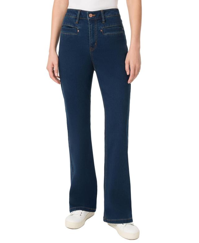 Jones New York Womens Lexington Flare Jeans with Welt Pockets Product Image