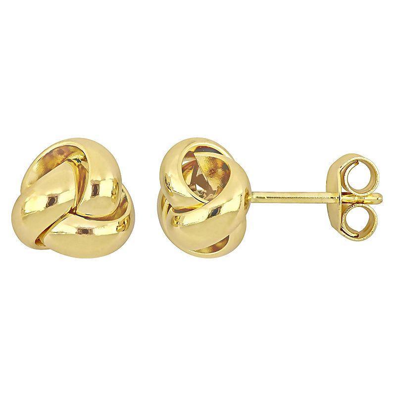 Stella Grace 14k Gold Love Knot Stud Earrings, Womens Product Image