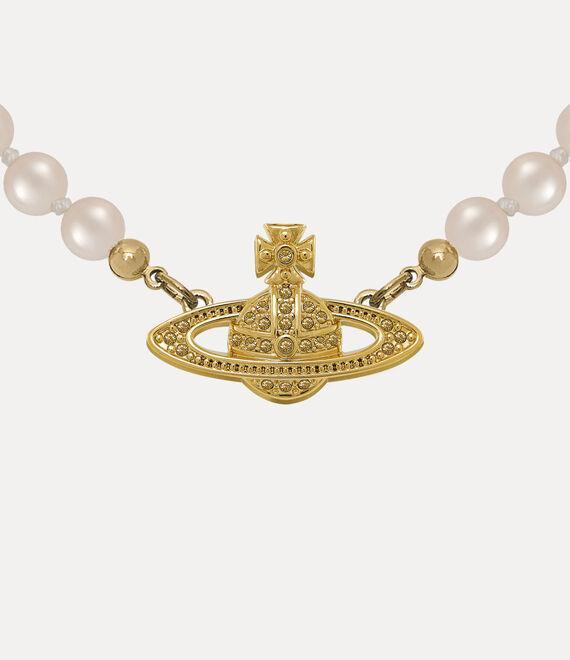 Mini Bas Relief Pearl Choker Product Image