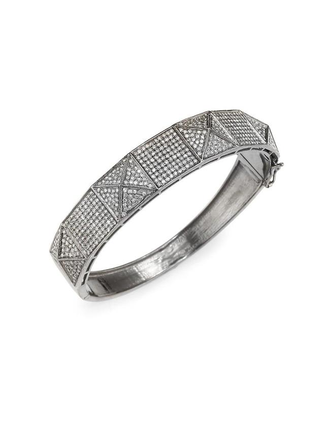 Womens Diamond Pav Bracelet Product Image