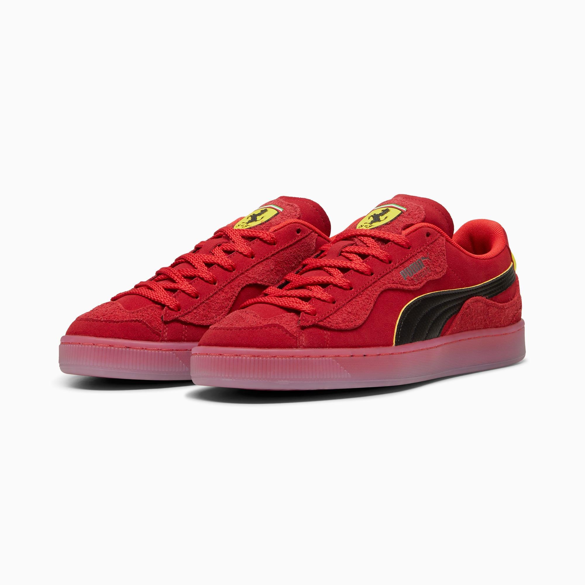 Scuderia Ferrari Suede Trippy Sneakers Product Image