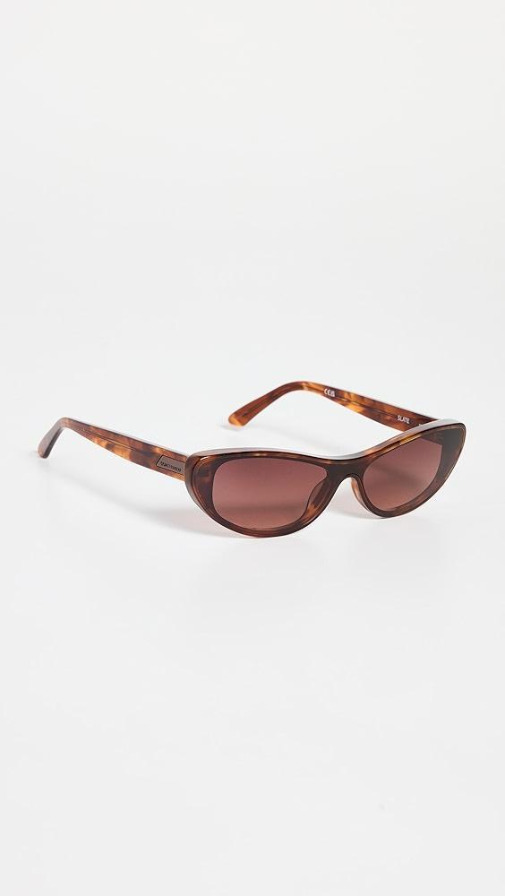 Quay Quay x Guizio Slate Sunglasses | Shopbop Product Image