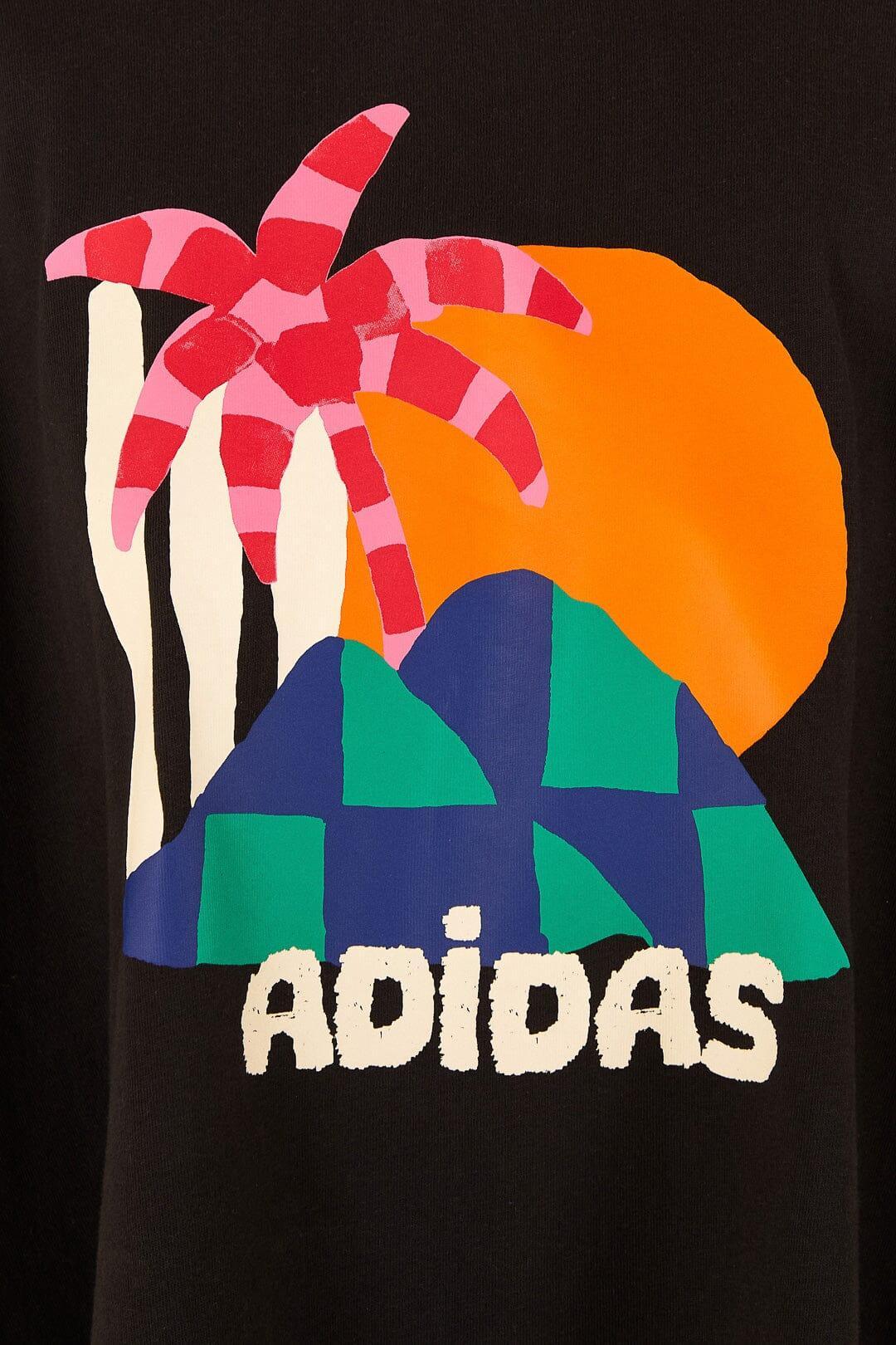 Adidas Farm Gfx Tee Black Product Image