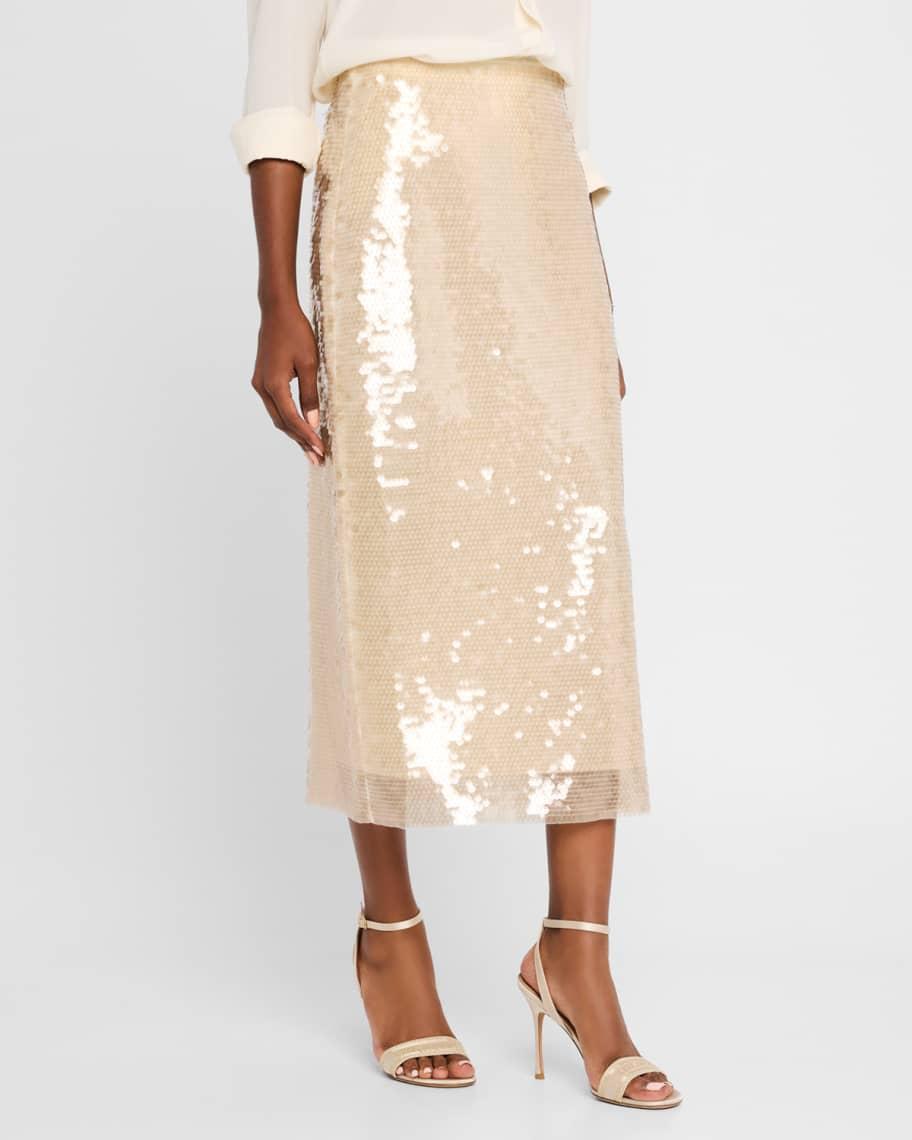 Kiah Sequin Midi Skirt product image