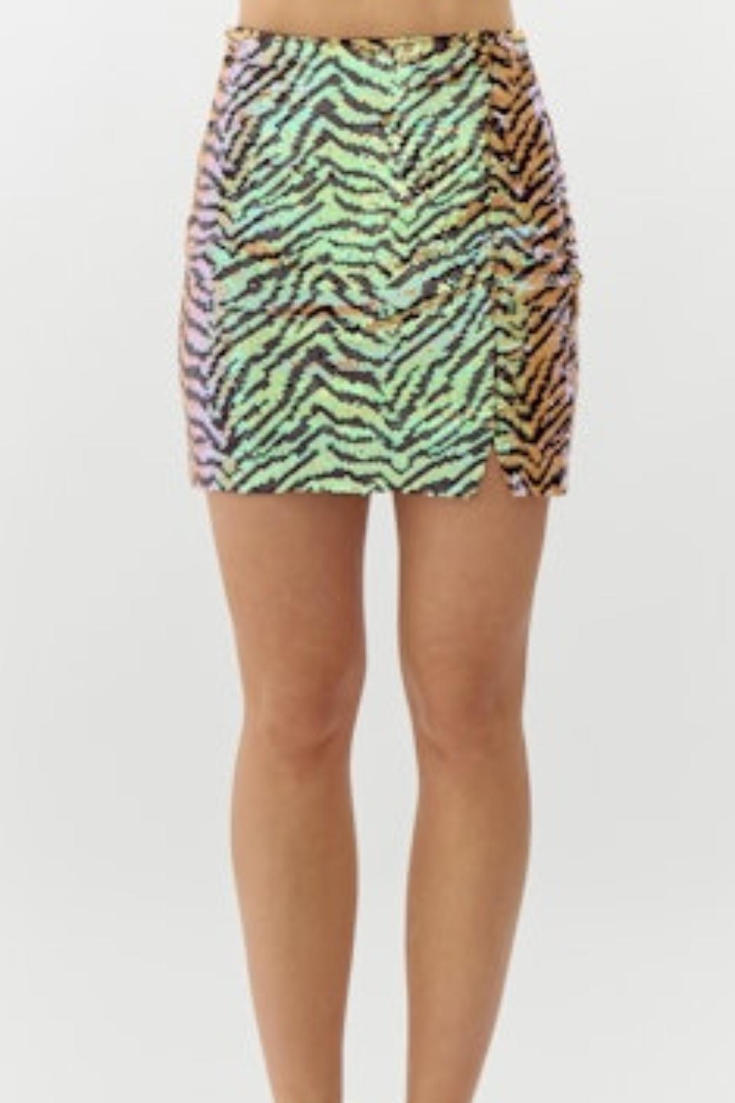 "Taylor" Sequin Mini Skirt Product Image