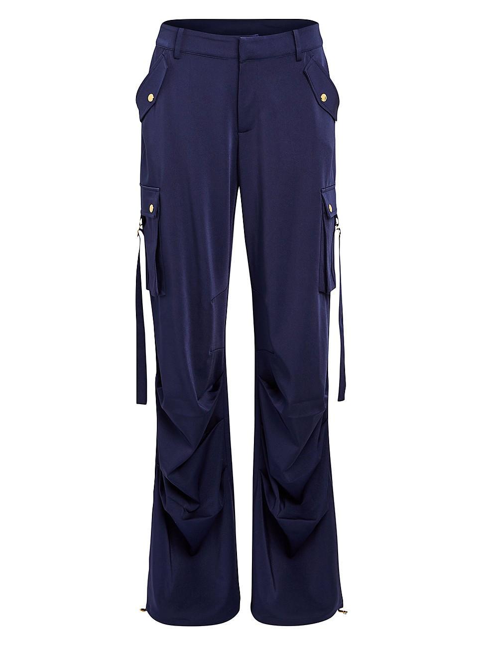 Womens Lai Satin Cargo Pants Product Image