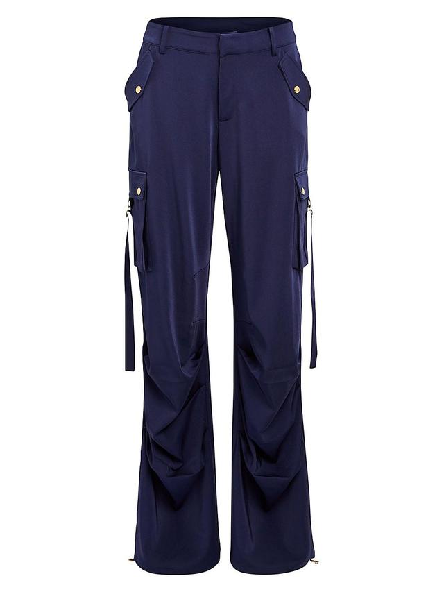 Womens Lai Satin Cargo Pants Product Image