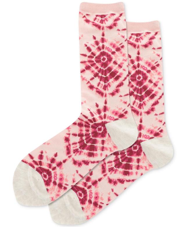 Hot Sox Womens Tie-Dye Crew Socks Product Image