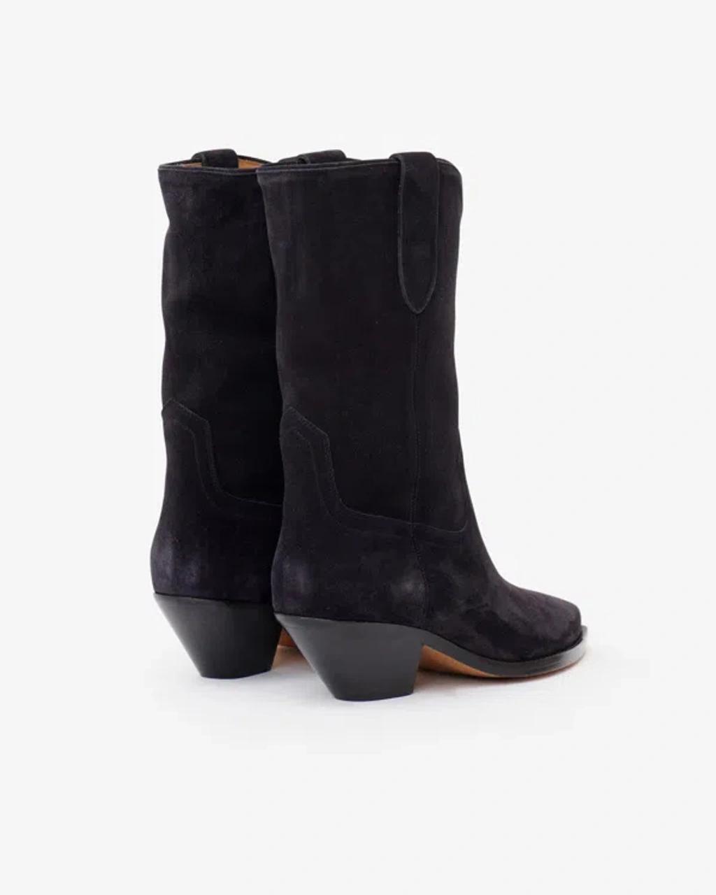 Dahope Leather Boots In Black Product Image