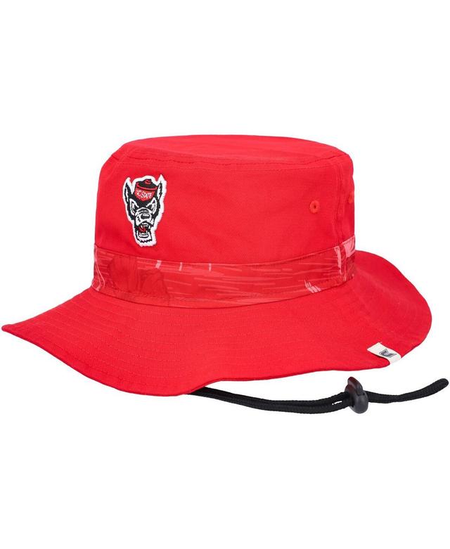 Mens Colosseum Red Nc State Wolfpack What Else is New? Bucket Hat Product Image