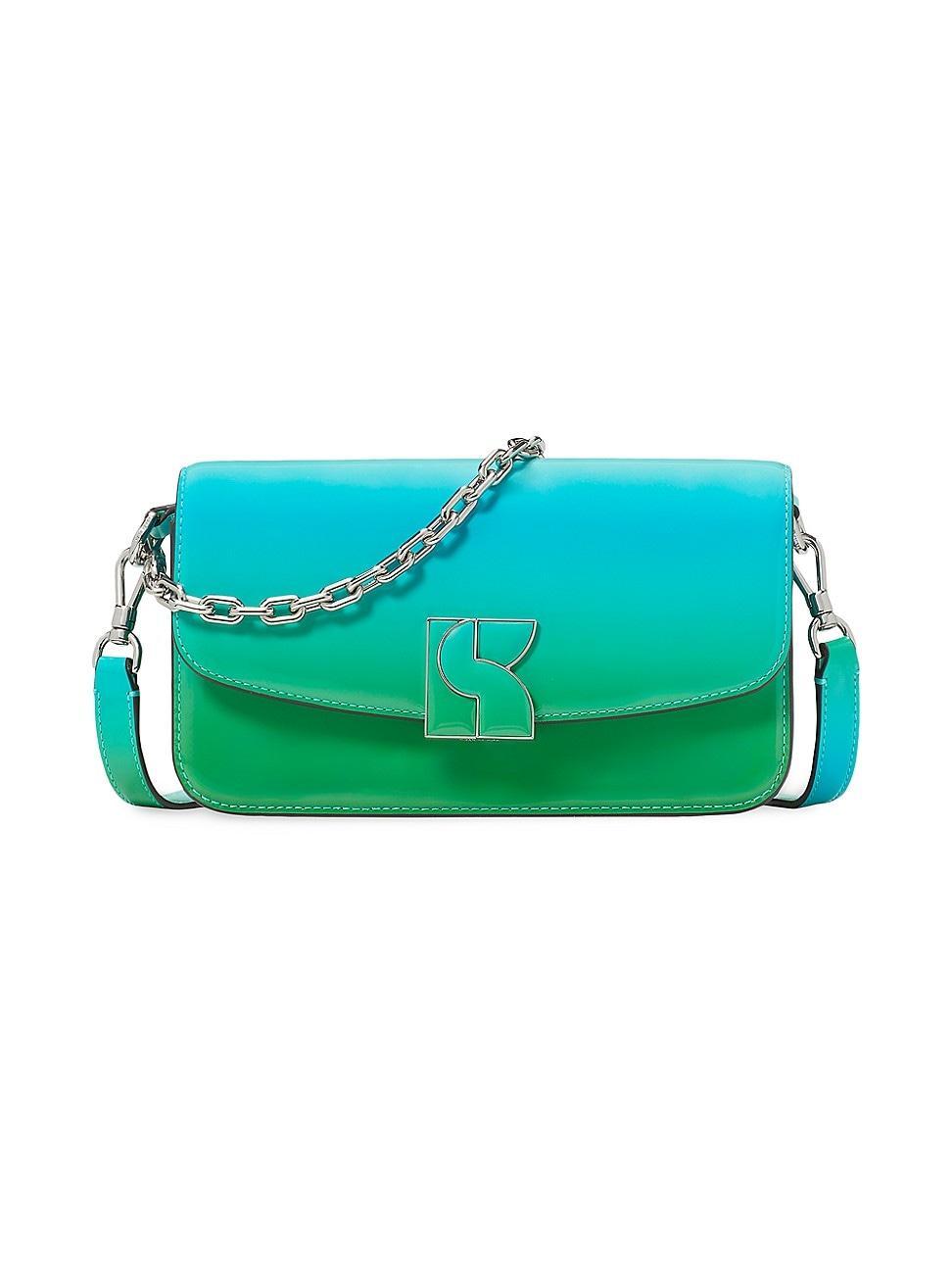 Womens Dakota Ombre Patent Crossbody Bag Product Image