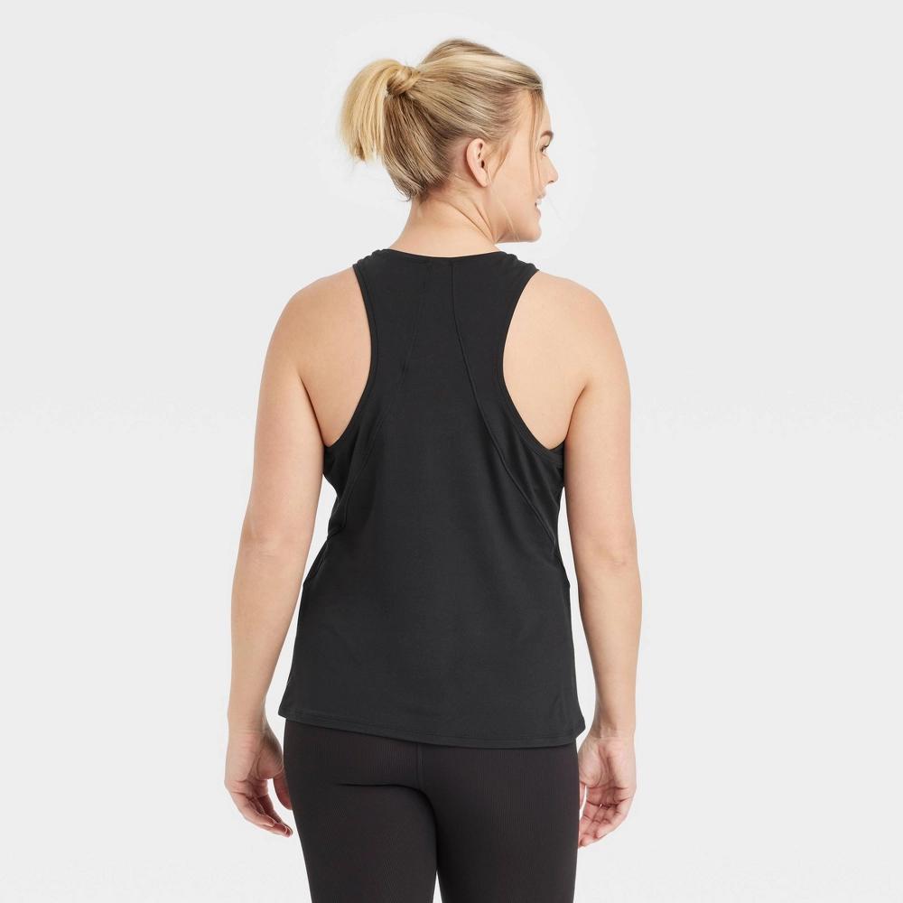 Women's Essential Racerback Tank Top - All In Motion™ Black M Product Image