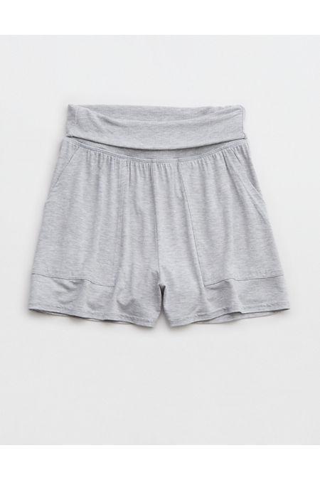 Aerie Real Soft Foldover Boxer Women's Product Image