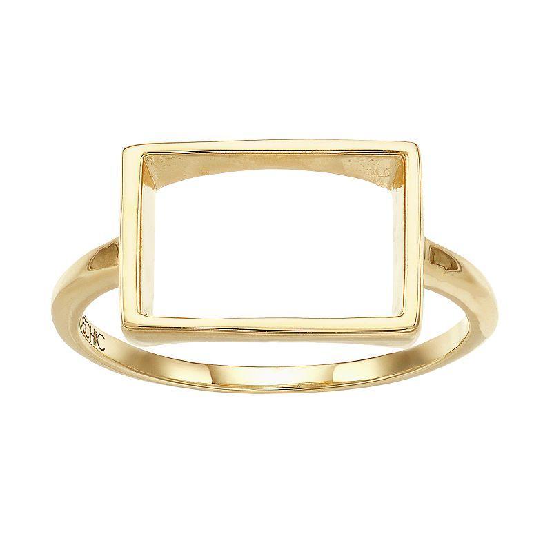 Sechic 14k Gold Frame Ring, Womens Product Image