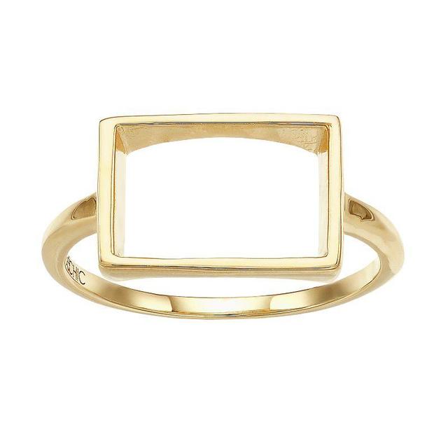 Sechic 14k Gold Frame Ring, Womens Product Image