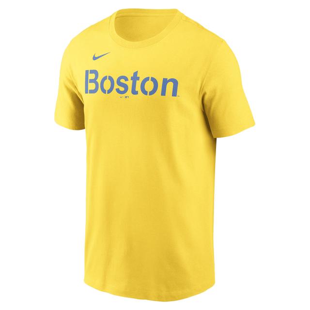 Boston Red Sox City Connect Wordmark Nike Mens MLB T-Shirt Product Image