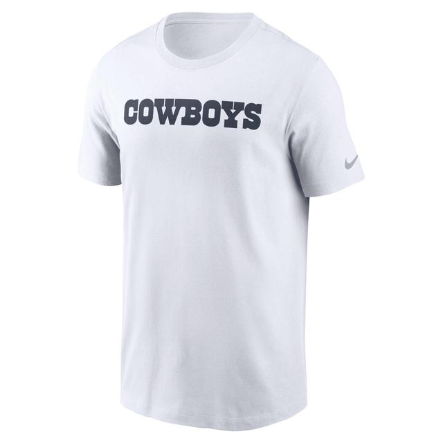 Dallas Cowboys Primetime Wordmark Essential Nike Men's NFL T-Shirt Product Image