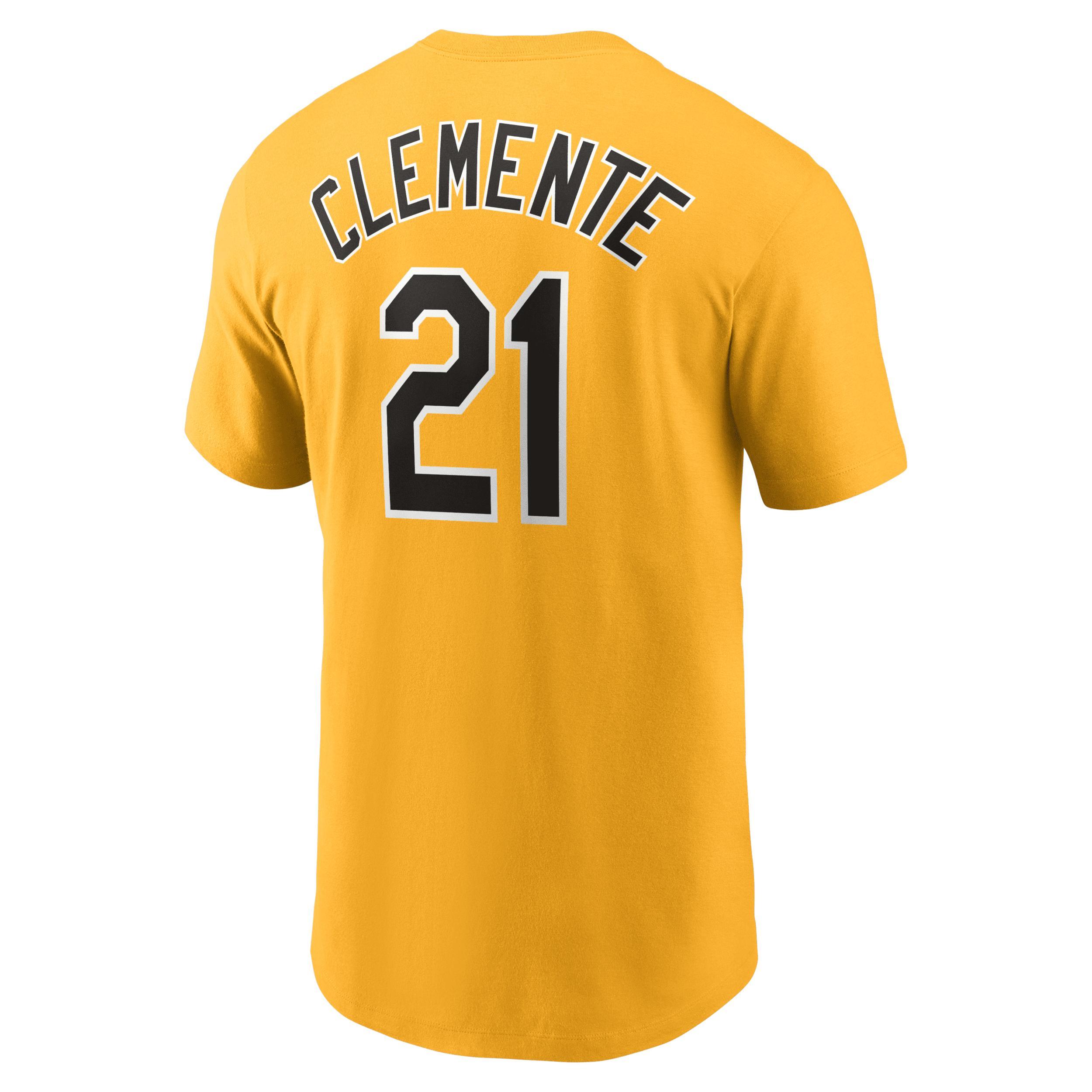 Roberto Clemente Pittsburgh Pirates Cooperstown Fuse Nike Mens MLB T-Shirt Product Image