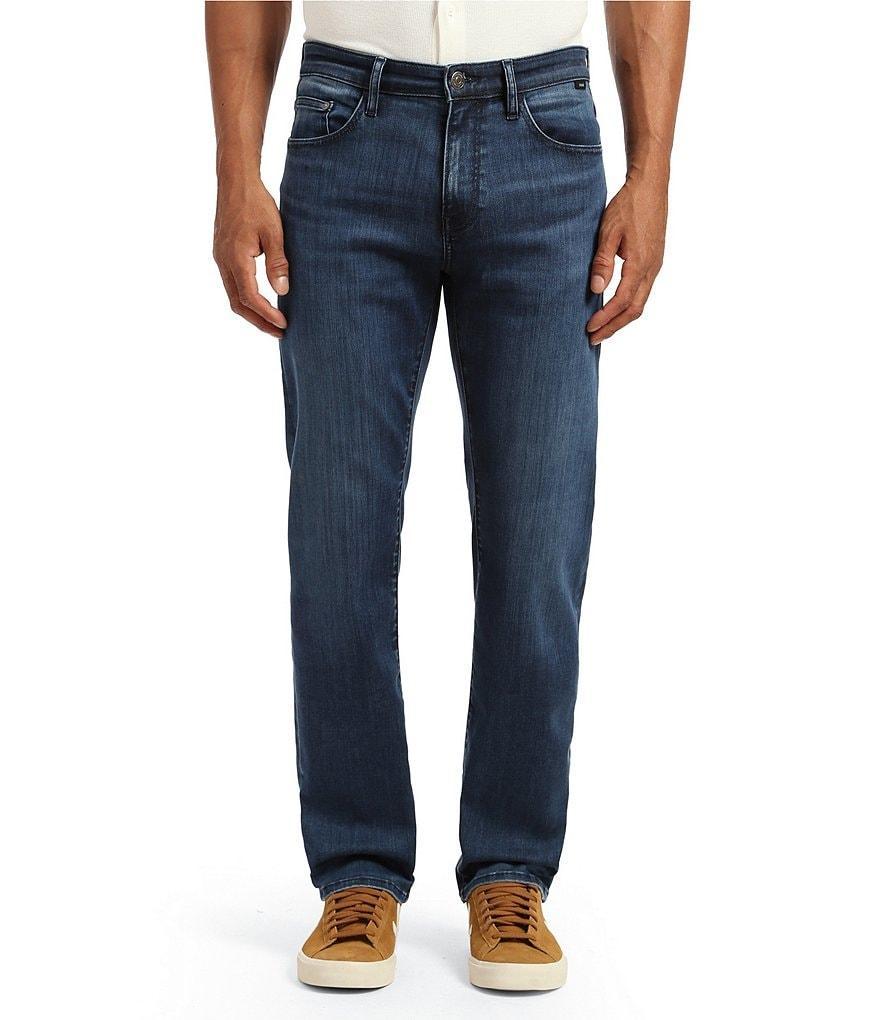 Mavi Zach Brushed Straight Leg Jeans Product Image