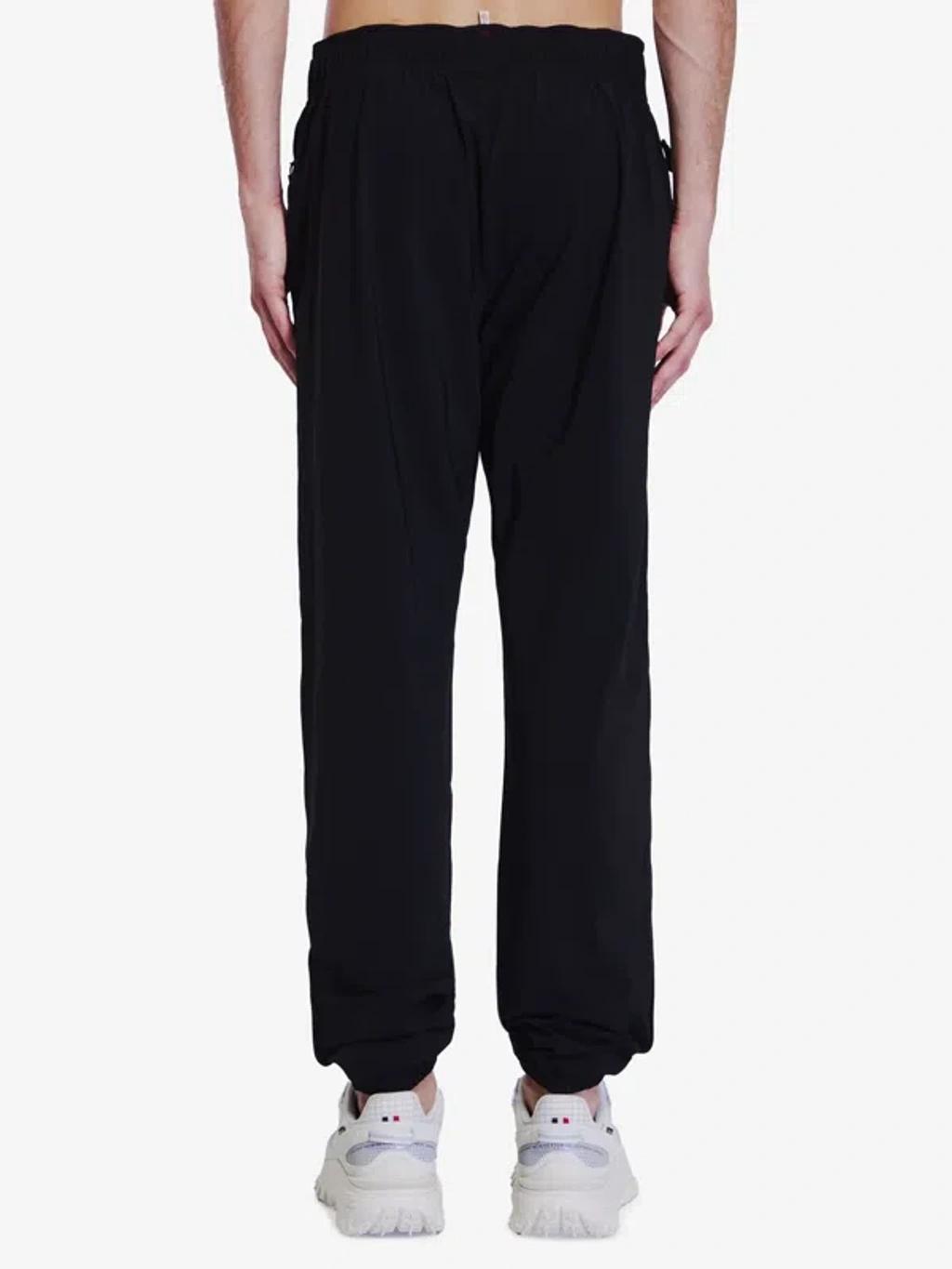 MONCLER Technical Nylon Pants In Black Product Image