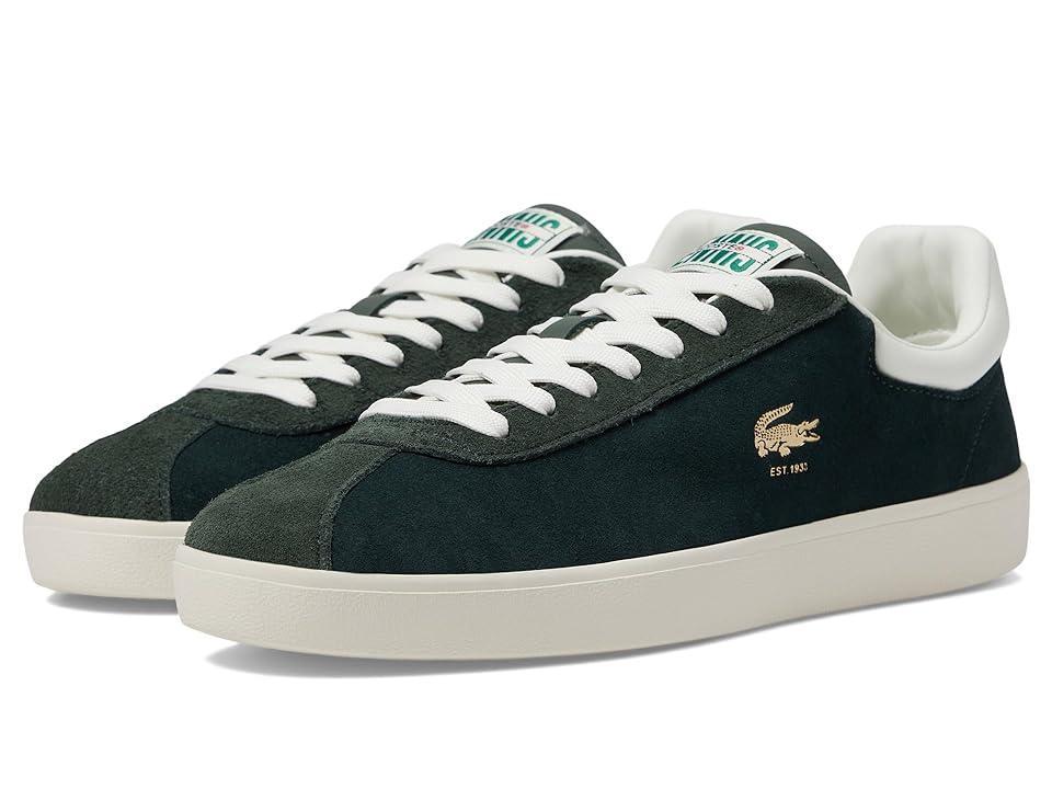 Lacoste Baseshot 223 3 SMA (Dark Green/Off-White) Men's Shoes Product Image