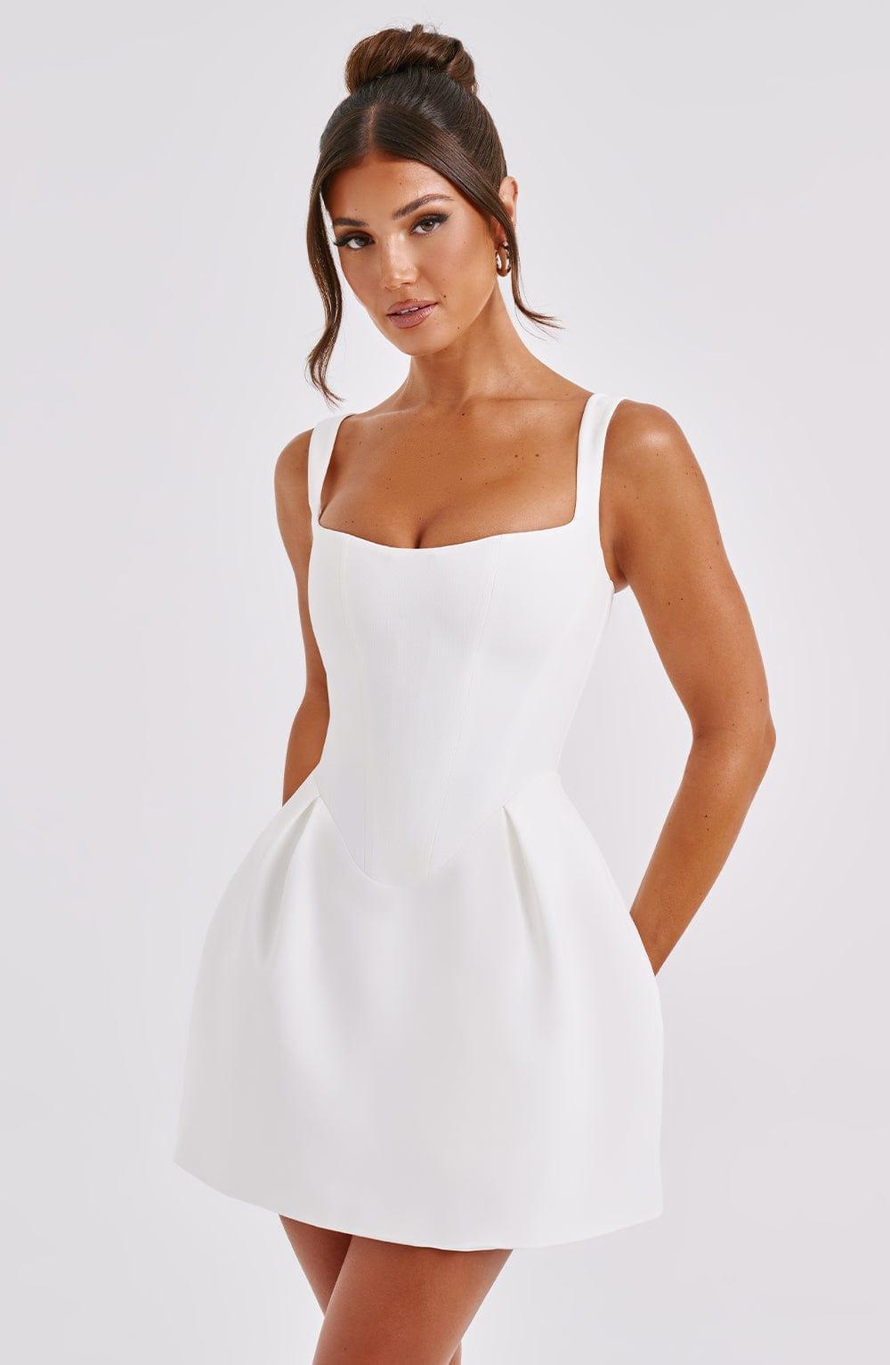 Janiyah Mini Dress - Ivory Product Image