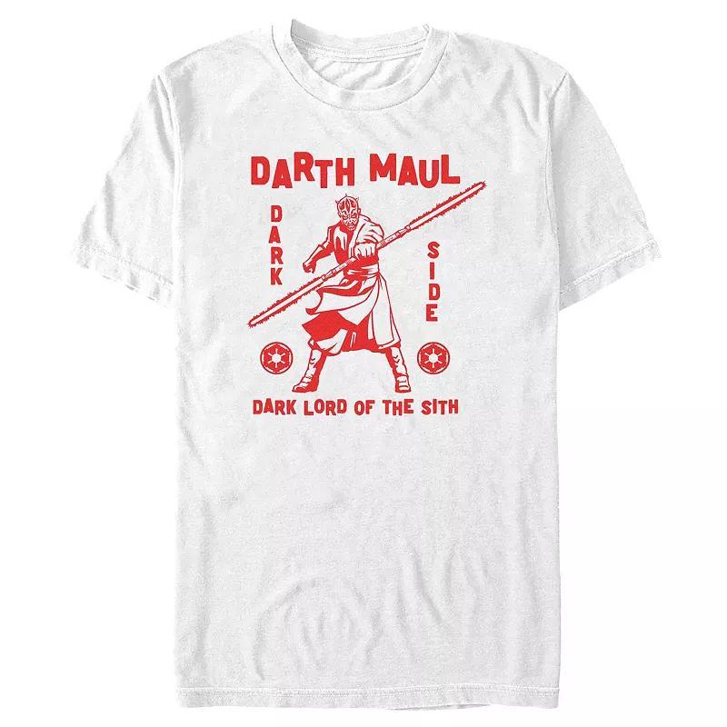 Big & Tall Star Wars Darth Maul Dark Lord Of The Sith Graphic Tee, Mens Product Image