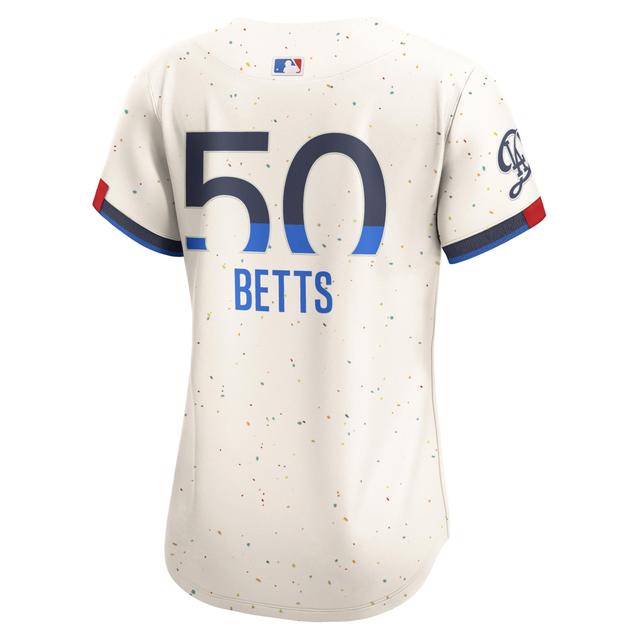 Mookie Betts Los Angeles Dodgers City Connect Nike Women's Dri-FIT ADV MLB Limited Jersey Product Image