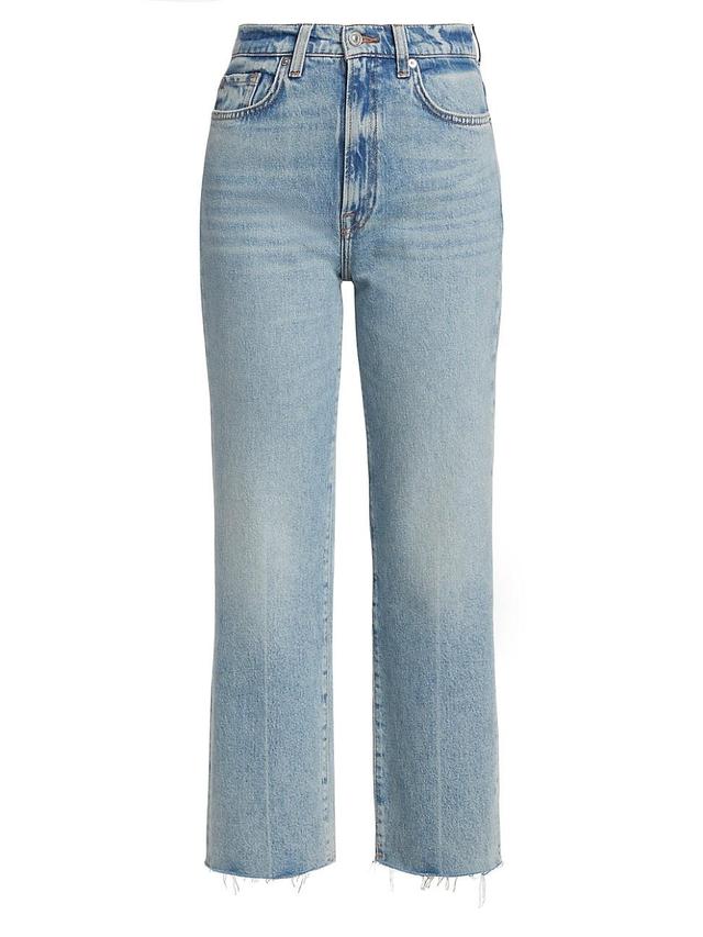 7 For All Mankind Logan High Waist Stovepipe Jeans Product Image