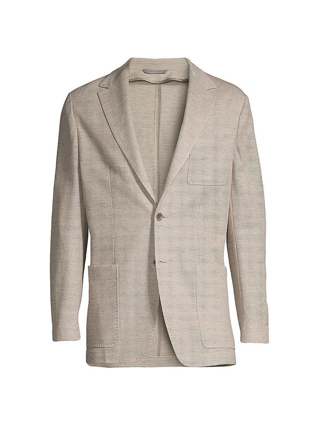 Mens Soft Button-Front Jacket Product Image