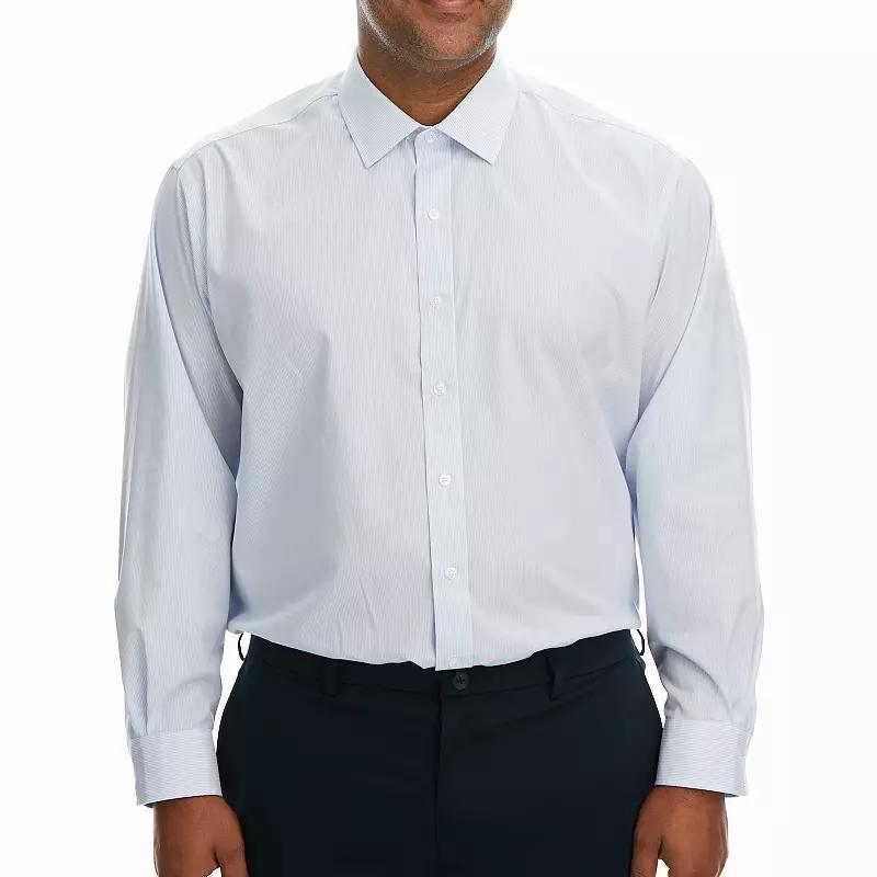 Big & Tall Haggar Premium Comfort Wrinkle Resistant Dress Shirt, Mens Product Image