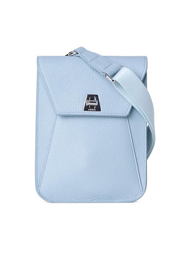 Womens Anouk Mini Leather Messenger Bag Product Image