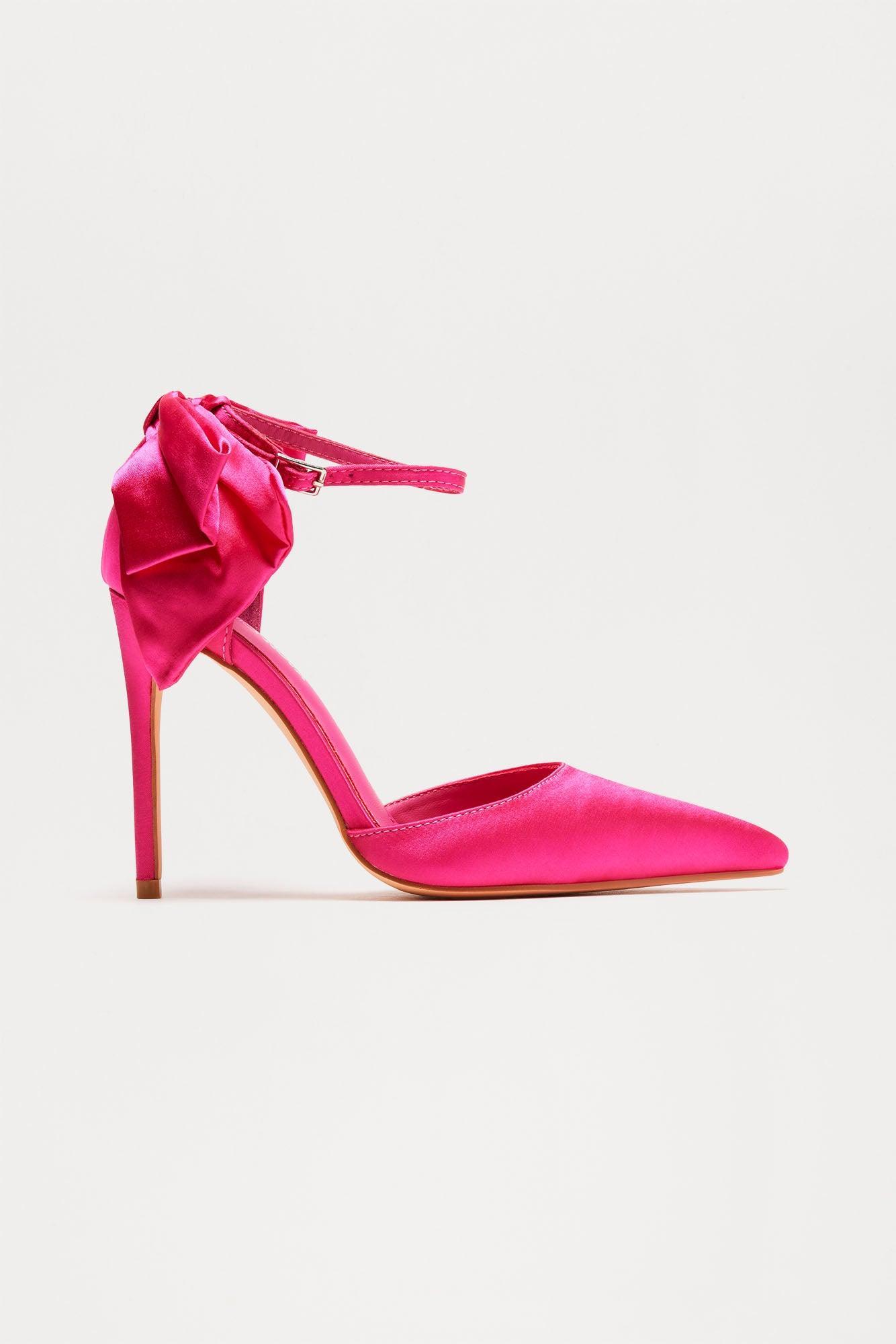 Elisha Bow Pumps - Pink product image