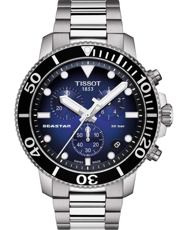 Tissot Seastar 1000 Blue-Dial Chronograph, 45.5mm Product Image