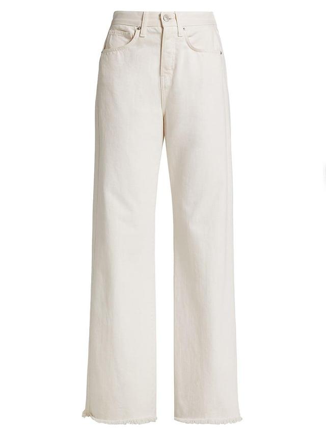 Womens Taylor High-Rise Wide-Leg Pants Product Image