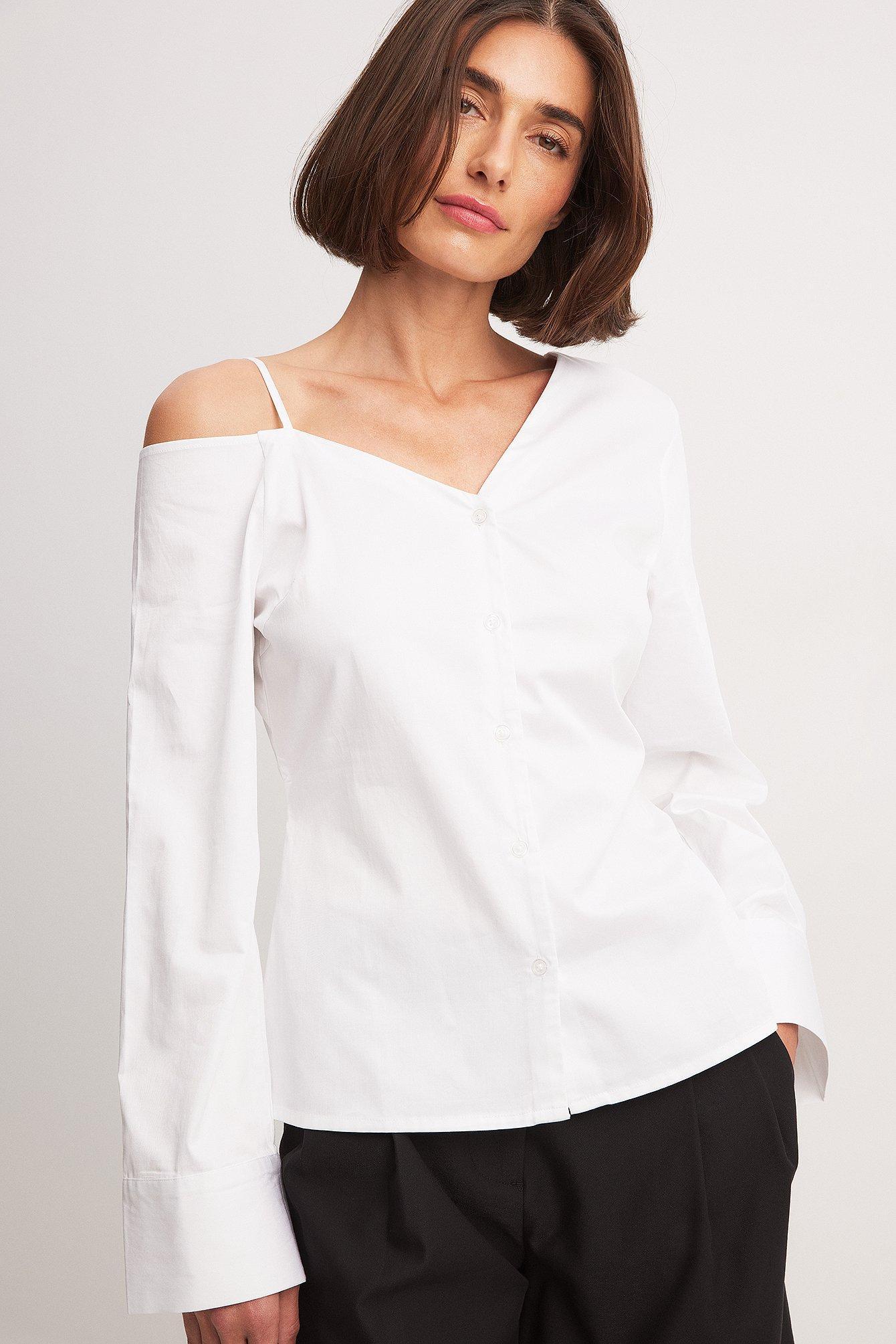 One Shoulder Blouse Product Image