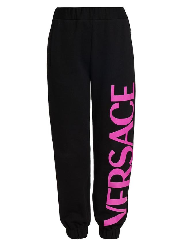 Womens Logo Cotton Sweatpants Product Image