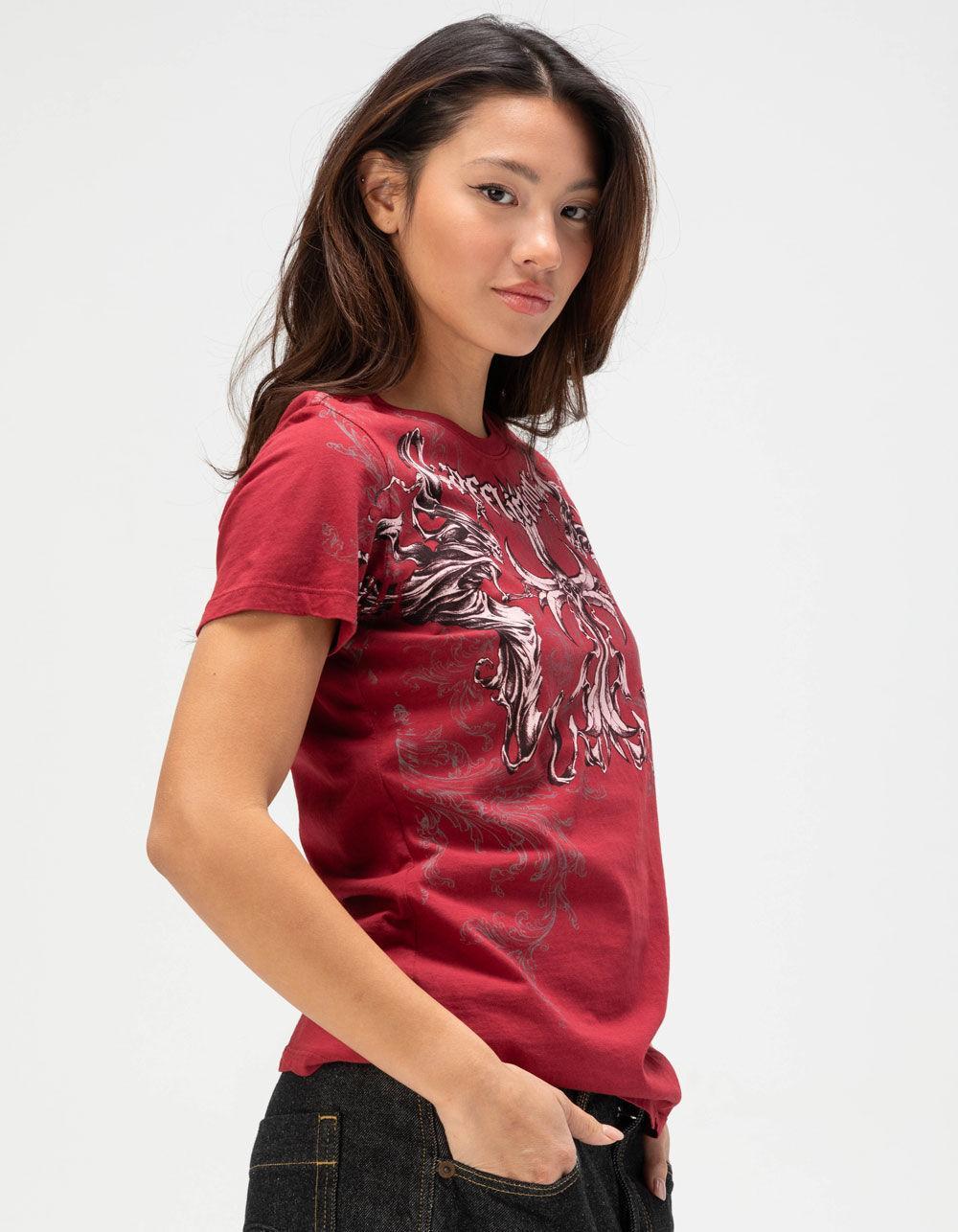 AFFLICTION Jump Womens Fitted Tee Product Image