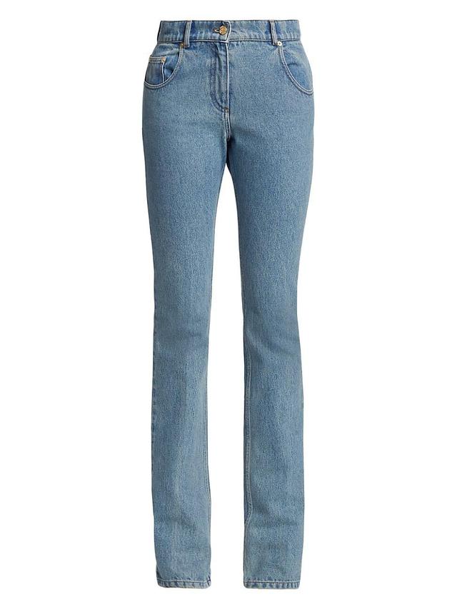 Womens Slim Mid-Rise Jeans Product Image