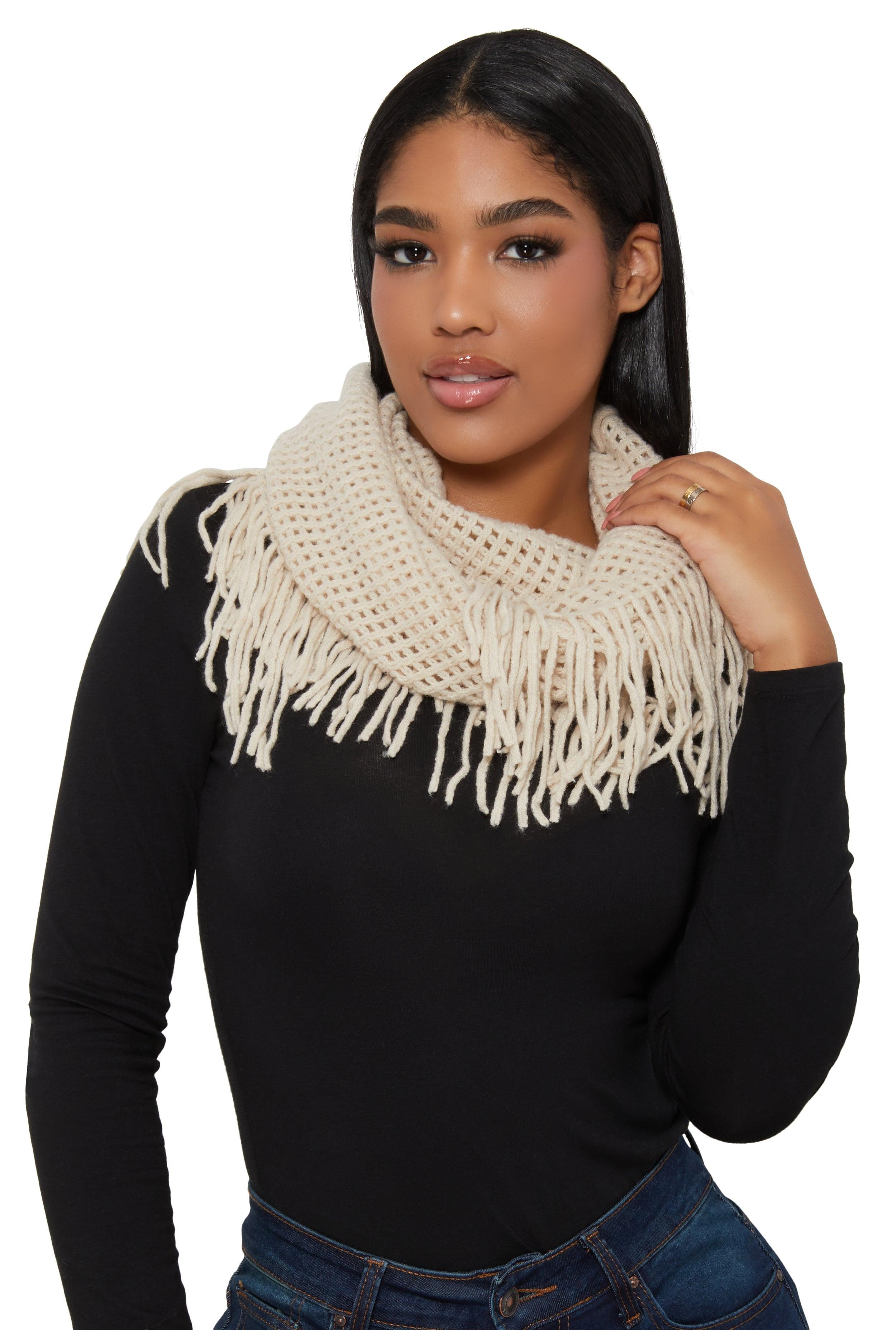 Fringe Infinity Scarf Female product image