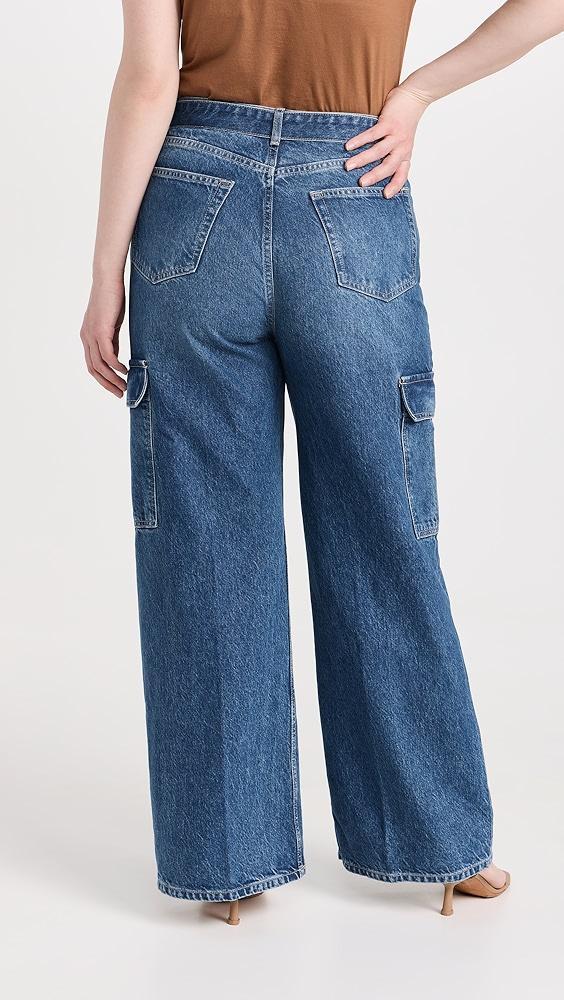 Reformation Cary Belted Cargo High Rise Slouchy Jeans | Shopbop Product Image