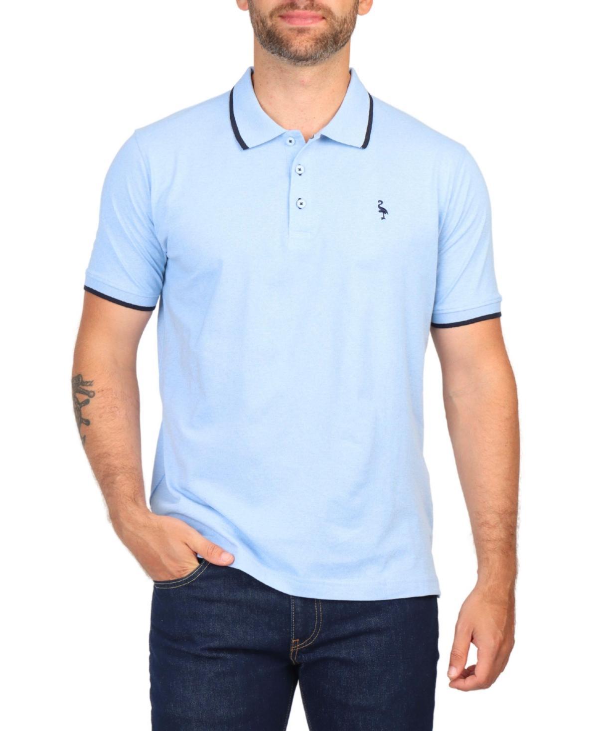 Tailorbyrd Mens Classic Jersey Polo with Contrast Tipping Product Image