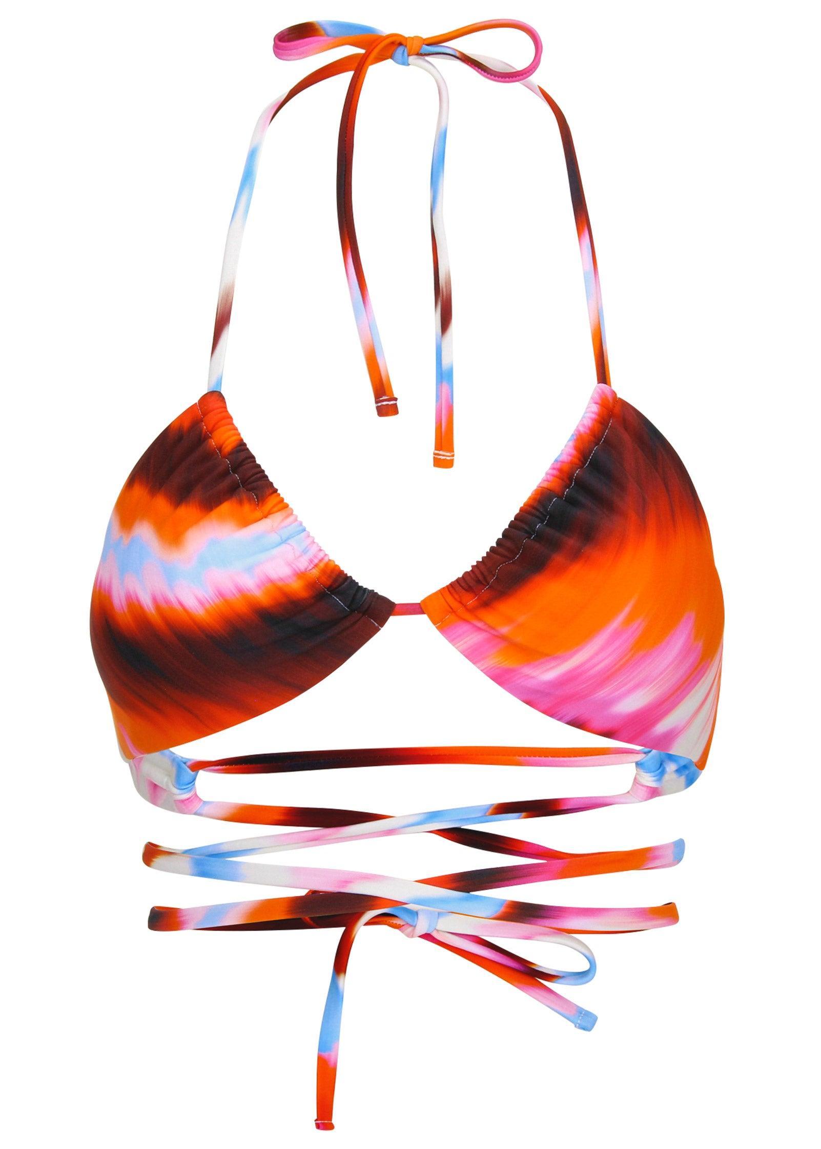 Ibiza Triangle Bikini Top - Desert Agate Cool Product Image