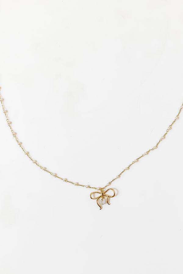 Coquette Charm Necklace Product Image