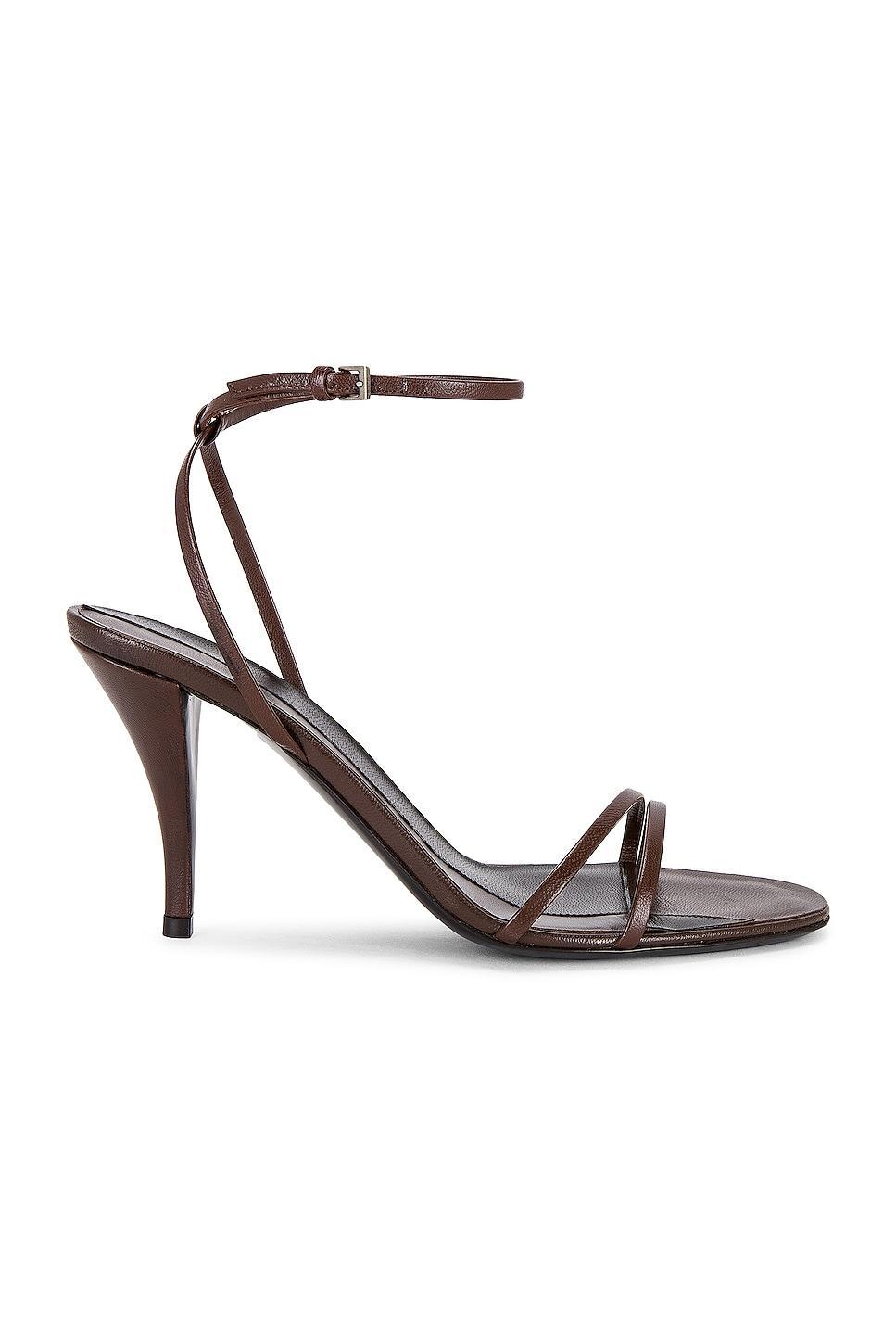 The Row Cleo Sandal in Hickory - Brown. Size 42 (also in ). Product Image