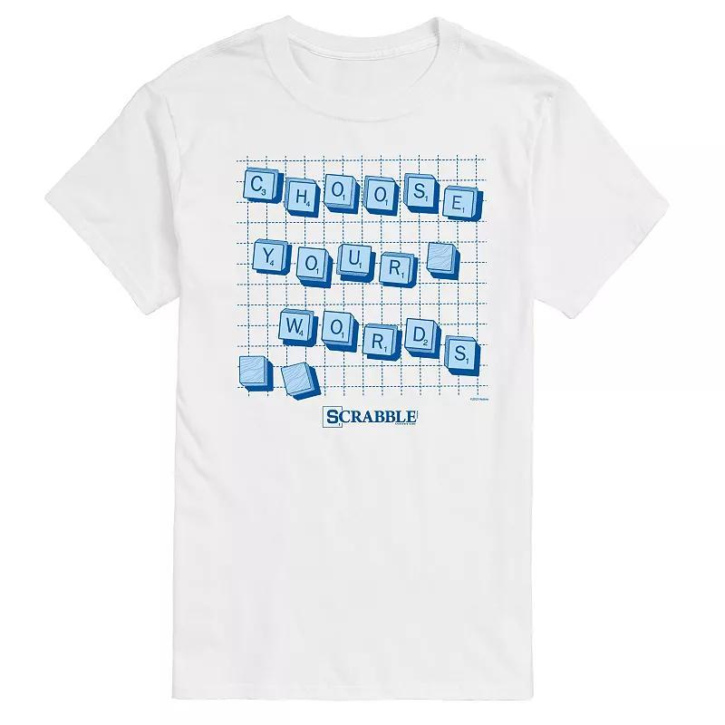 Mens Scrabble Choose Your Words Graphic Tee by Hasbro Product Image